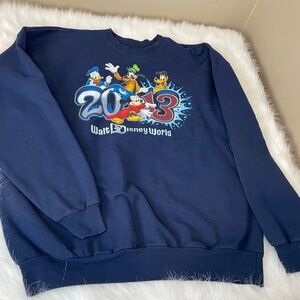 Disney World 2013 Navy Sweatshirt